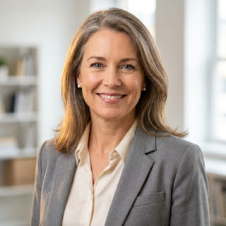 Profile image showing Sarah Coleman, identified as Chief Financial Officer at Lantern Rendive