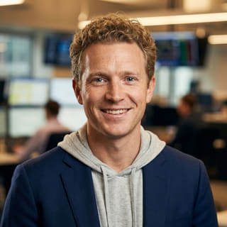 Ryan Brooks, listed as Lead Trading Analyst at Lantern Rendive, in a profile image
