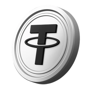Tether USDT coin shown in the account information section